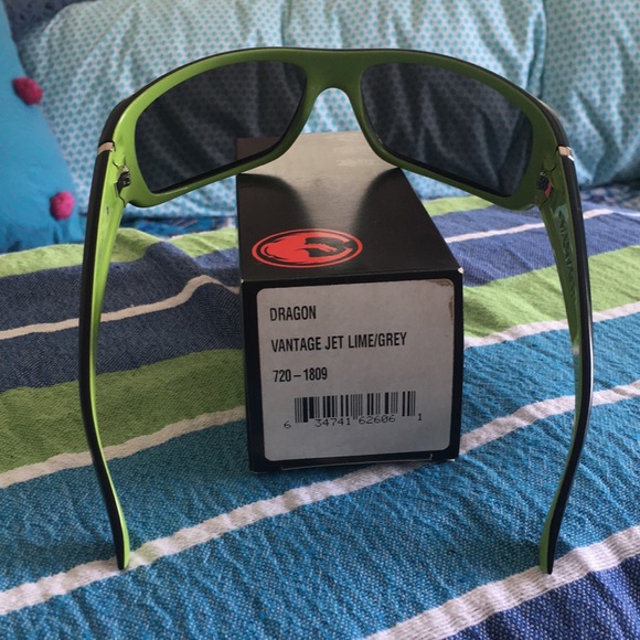 NIB Dragon Sunglasses VANTAGE jet lime - Picture 2 of 4